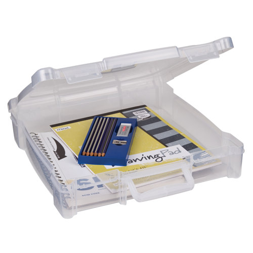 Rebrilliant Essentials Plastic Craft Case with Handle Wayfair